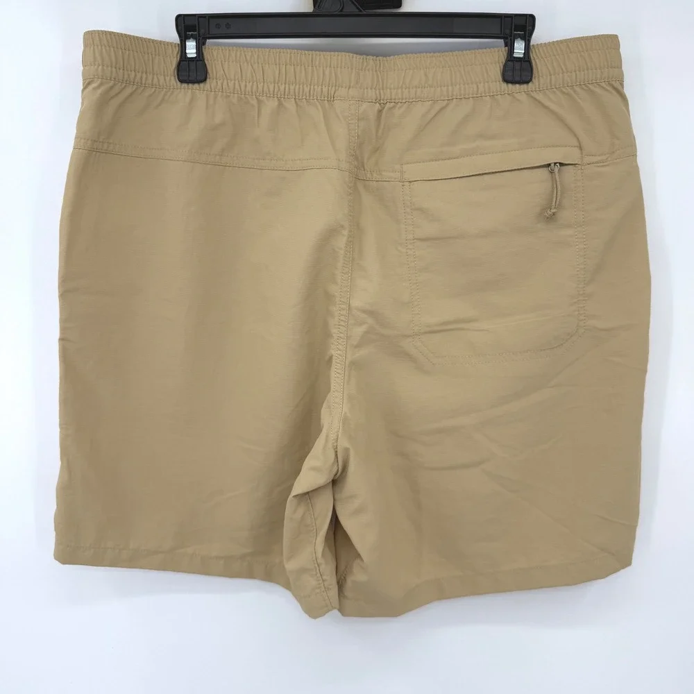 The North Face Shorts Mens Large Tan Khaki Class V Pull On Hiking Athletic